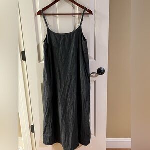 Eileeen Fisher Cotton Cami Midi Dress $322 M